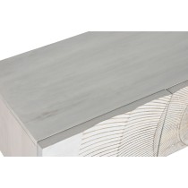 Console Home ESPRIT White Golden Metal Mango wood 120 x 38 x 76 cm