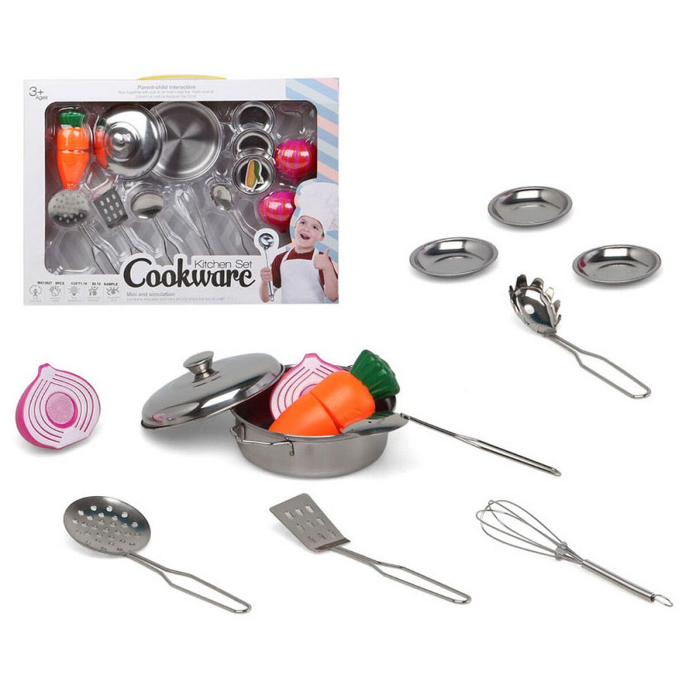 Kitchen Utensils Set Metal Accessories 36 x 26 cm