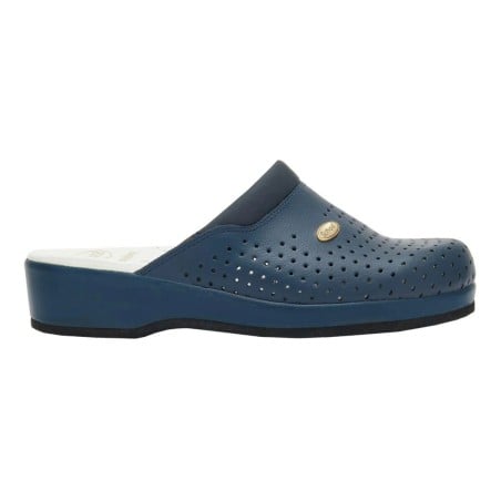 Holzschuhe Scholl Clog Backguard Marineblau