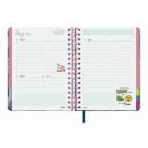 Agenda Finocam Talkual Wild Multicouleur quarto 15,5 x 21,7 cm 2024-2025