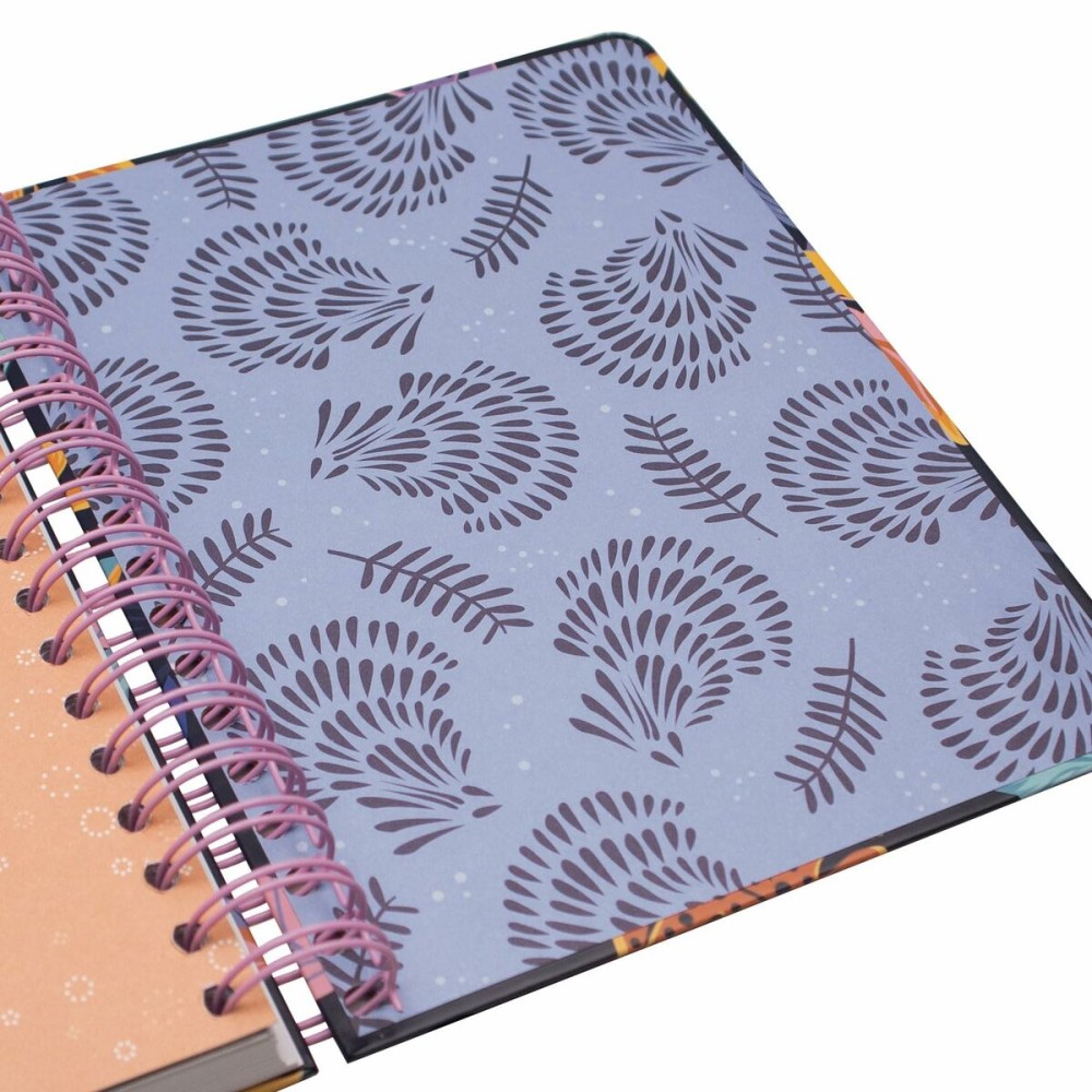 Diary Finocam Talkual Wild Multicolour A5 15,5 x 21,7 cm 2024-2025