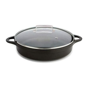 Casserole Valira BLACK IND 24CM Ø 24 cm Non-stick