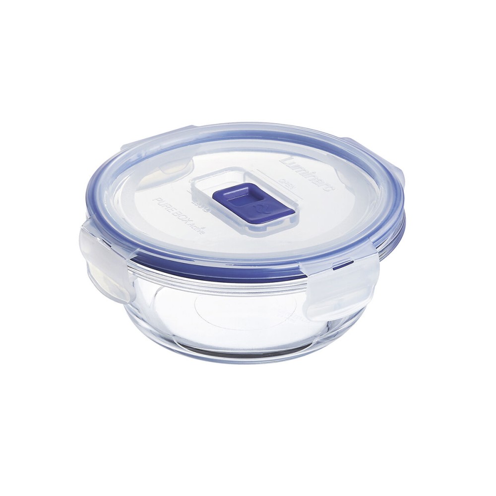 Hermetic Lunch Box Luminarc Pure Box Active 420 ml 12 x 5 cm Bicoloured Glass (6 Units)