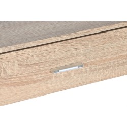 Konsole DKD Home Decor Durchsichtig Hellbraun Kristall Holz MDF 120 x 35 x 80 cm