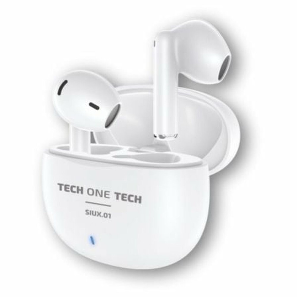 Écouteurs in Ear Bluetooth Tech One Tech TEC1401 Blanc