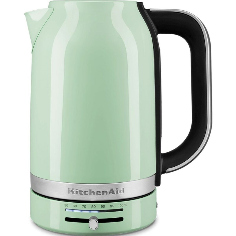 Bouilloire KitchenAid 5KEK1701EPT Vert plástico,acero inoxidable 2400 W 1,7 L (1 Unité)