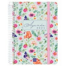 Diary Finocam CLOE A5 15,5 x 21,2 cm 2025 Floral