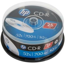 CD-R HP 700 MB 52x (8 Stück)