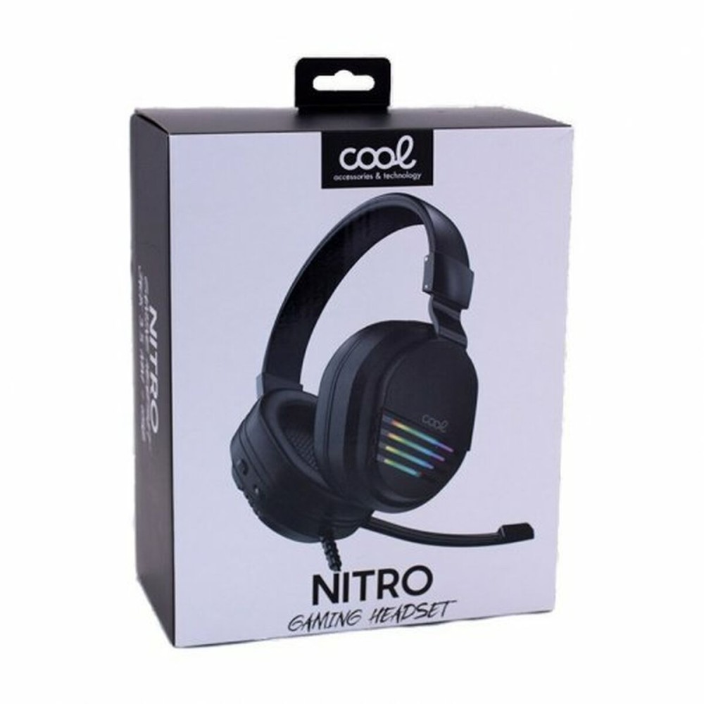 Headphones with Microphone Cool Black