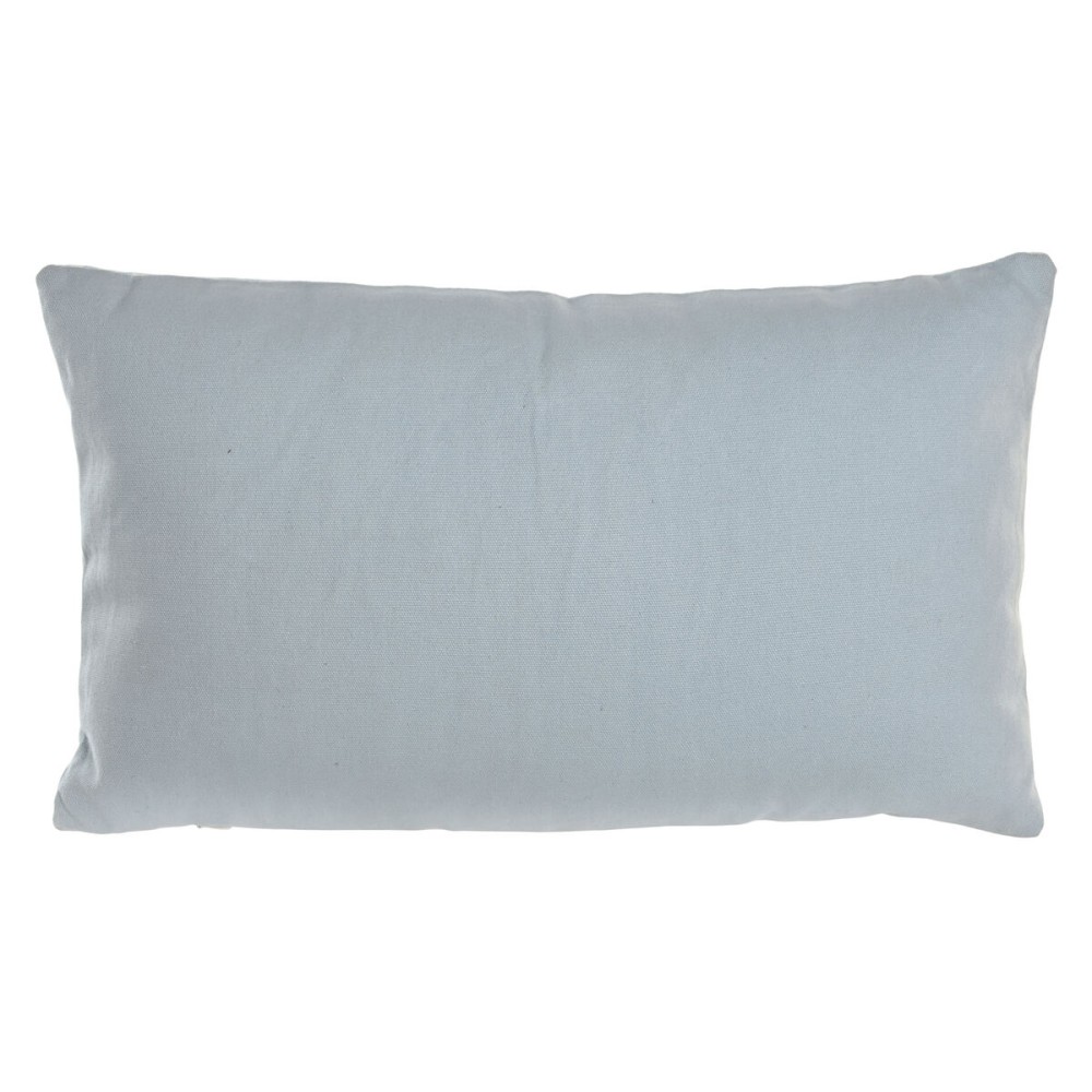 Coussin DKD Home Decor 50 x 15 x 30 cm Rayures Bleu Blanc méditerranéen