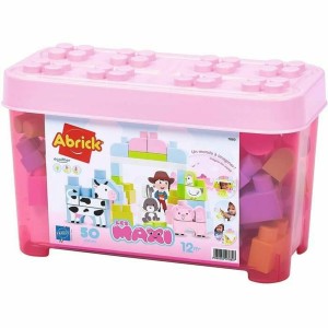 Boat with Building Blocks Ecoiffier Les Maxi 50 Pieces