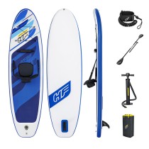 Inflatable Paddle Surf Board with Accessories Bestway Hydro-Force Multicolour 305 x 84 x 12 cm