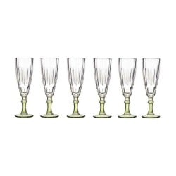 Champagne glass Exotic Crystal Green 170 ml