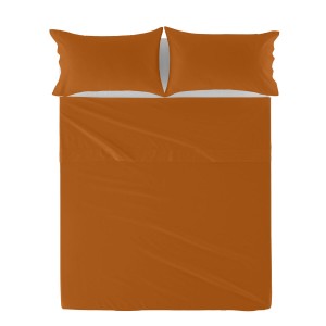 Top sheet HappyFriday Basic Terracotta 160 x 270 cm