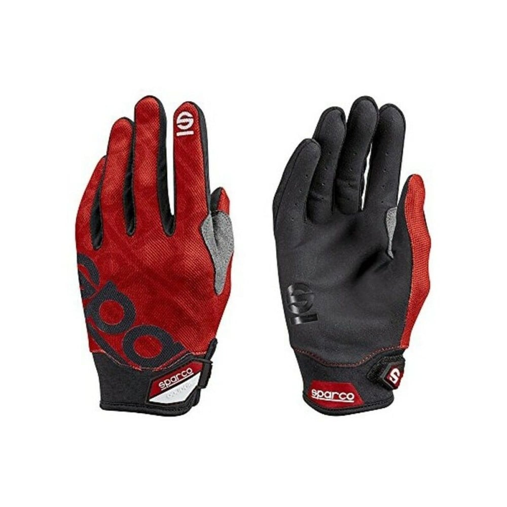 Gants de conduite pour hommes Sparco Meca 3 Rouge