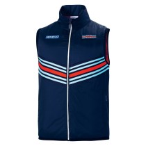 Sportweste für Herren Sparco Martini Racing Dunkelblau (XXL)