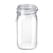 Récipient de Conservation des Aliments Bormioli Rocco fido Transparent verre (1,5 L) (6 Unités)