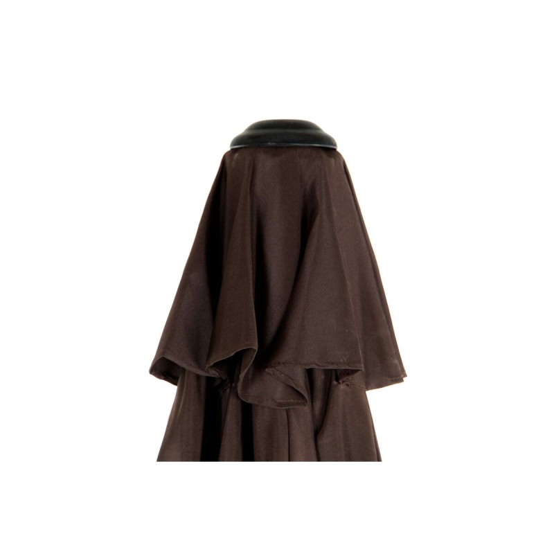 Parasol DKD Home Decor Noir Marron Acier 300 x 300 x 250 cm