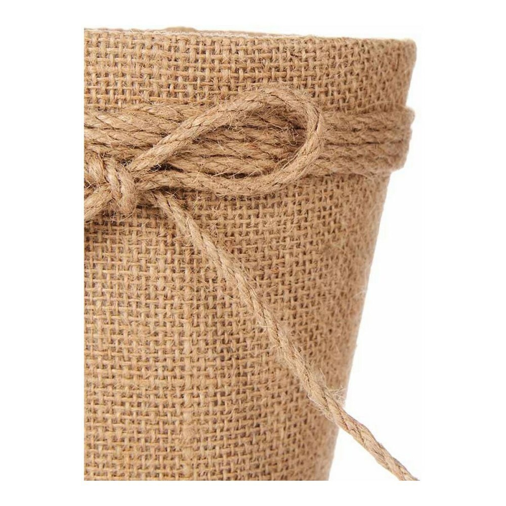 Planter Ibergarden WY18-71 Brown Rope Plastic Lasso 14 x 12,5 x 14 cm 14 x 14 x 14 cm