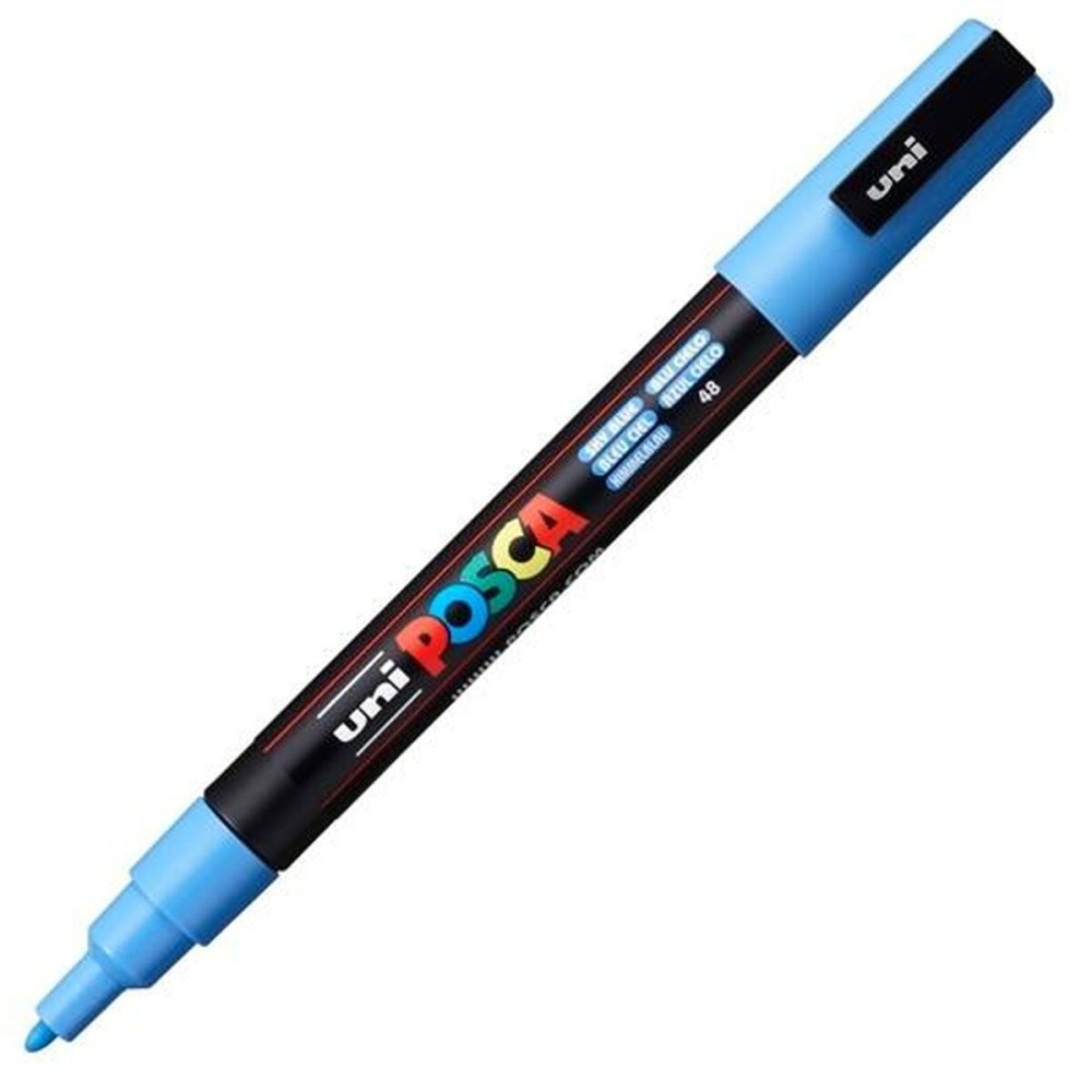 Filzstift POSCA PC-3M Himmelsblau (6 Stück)