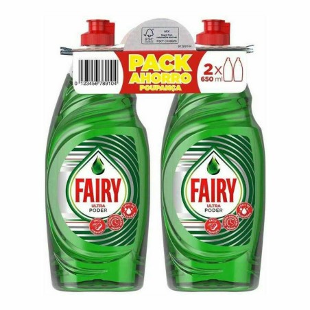 Liquid Dishwasher Fairy 8083935 650 ml (2 x 650 ml)