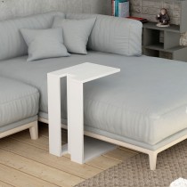 Table d'appoint Alexandra House Living Blanc Bois MDP 30 x 57 x 40 cm