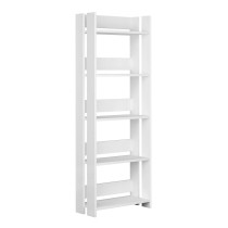 Bookshop Alexandra House Living White Wood MDP 57 x 155 x 25 cm 5 Shelves