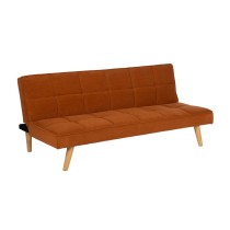 Canapé Convertible Orange 175 x 84 x 73 cm