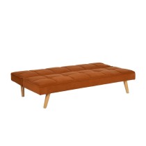 Canapé Convertible Orange 175 x 84 x 73 cm