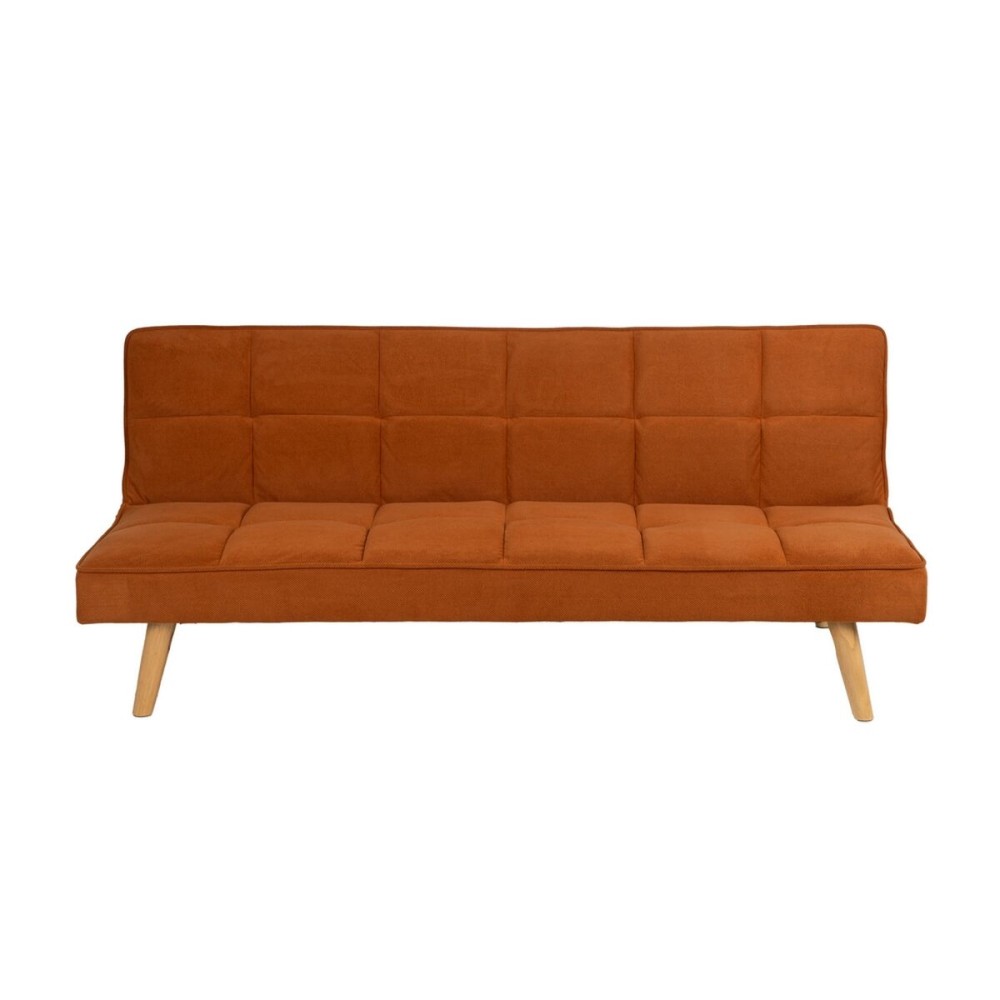 Canapé Convertible Orange 175 x 84 x 73 cm