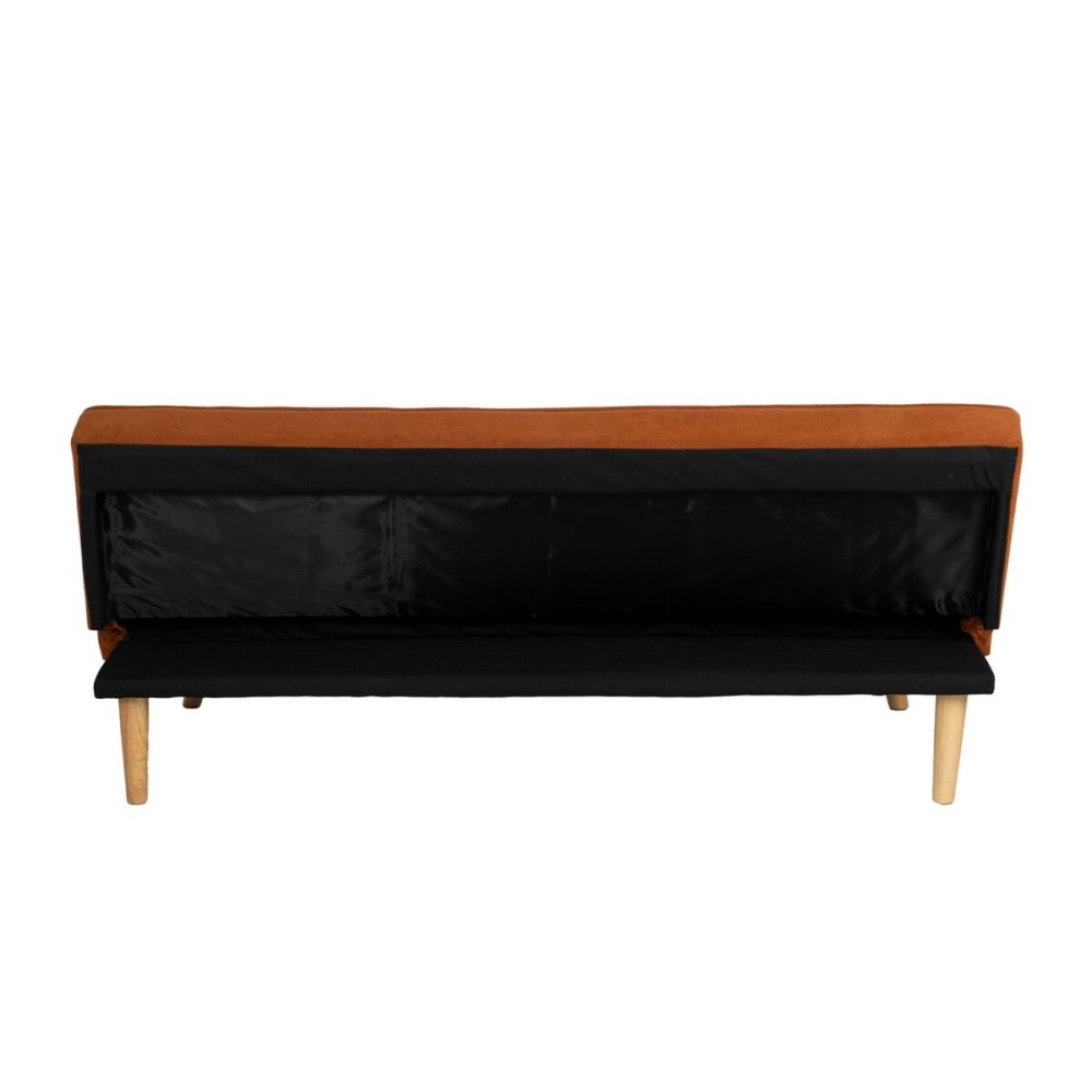 Canapé Convertible Orange 175 x 84 x 73 cm