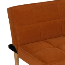 Canapé Convertible Orange 175 x 84 x 73 cm