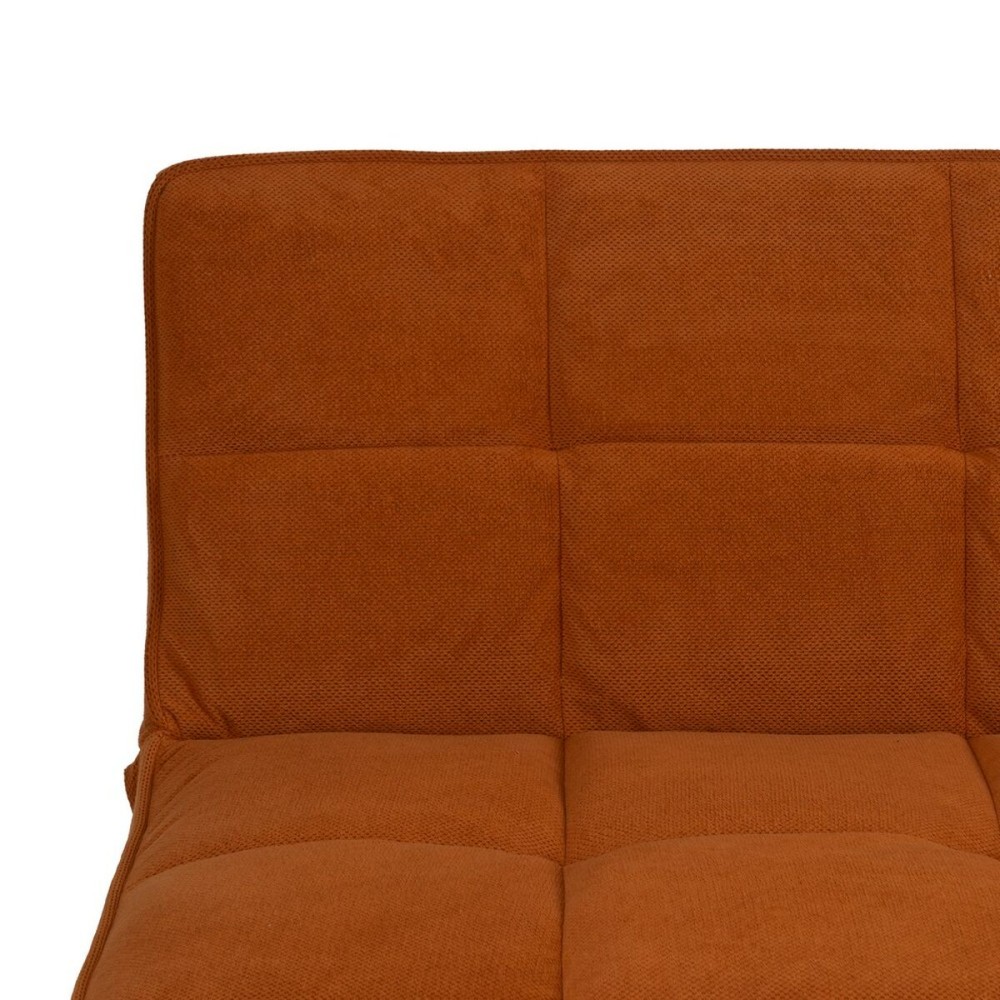 Canapé Convertible Orange 175 x 84 x 73 cm