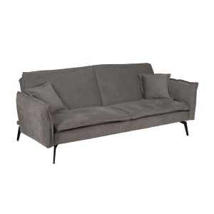 Sofabed Grey 214 x 106 x 84 cm