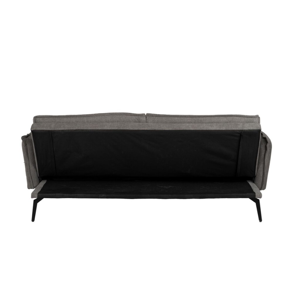 Canapé Convertible Gris 214 x 106 x 84 cm