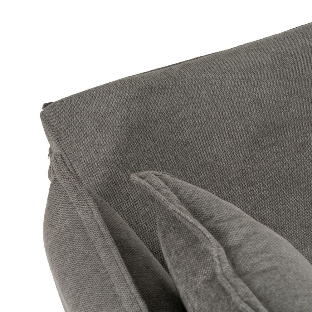 Sofabed Grey 214 x 106 x 84 cm