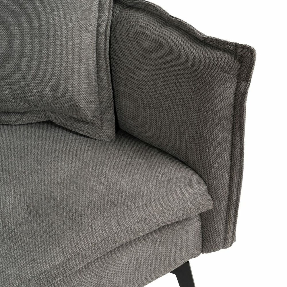 Sofabed Grey 214 x 106 x 84 cm