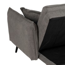 Sofabed Grey 214 x 106 x 84 cm