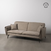 Canapé Convertible Taupe 214 x 106 x 84 cm