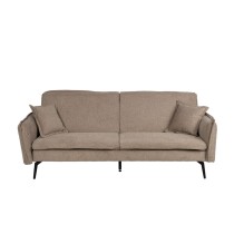 Schlafsofa Taupe 214 x 106 x 84 cm