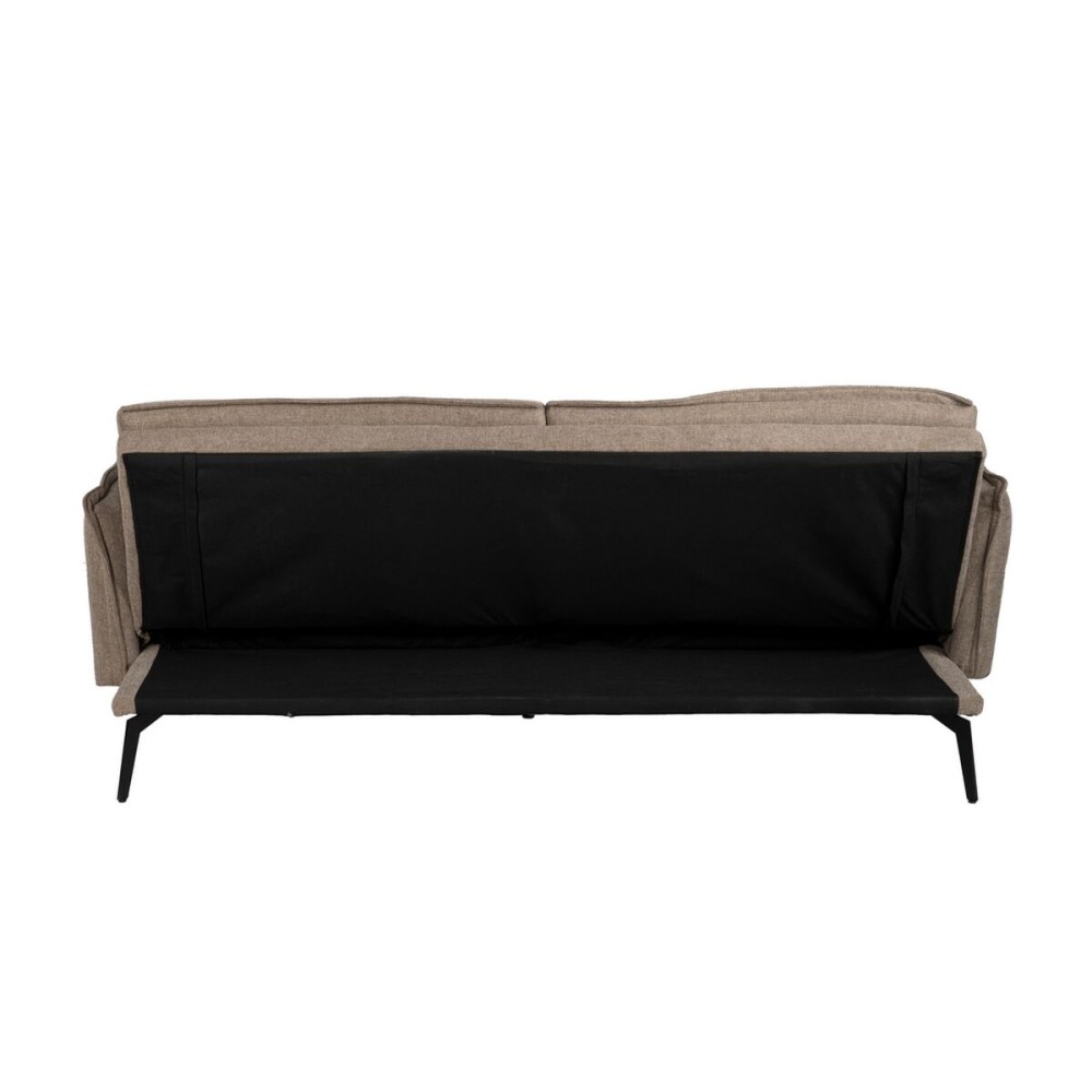 Sofabed Taupe 214 x 106 x 84 cm