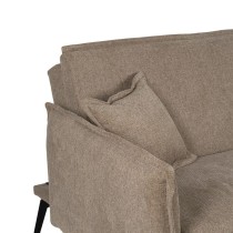 Canapé Convertible Taupe 214 x 106 x 84 cm