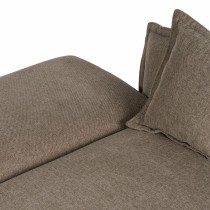 Sofabed Taupe 214 x 106 x 84 cm