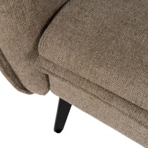 Schlafsofa Taupe 214 x 106 x 84 cm