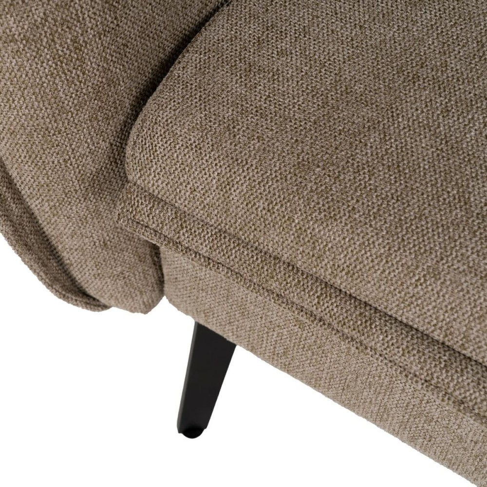 Sofabed Taupe 214 x 106 x 84 cm