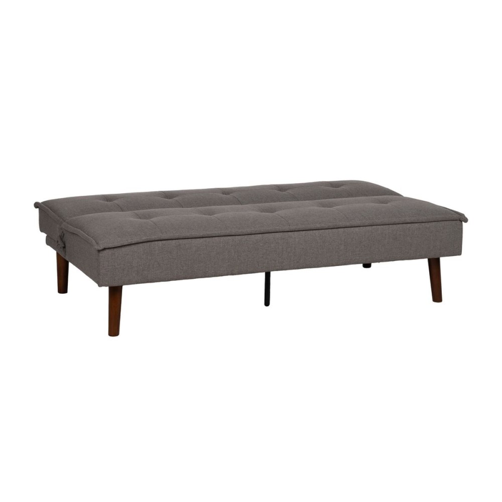 Schlafsofa Schwarz Grau 181 x 102 x 85 cm