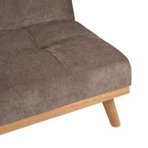 Schlafsofa Taupe 178 x 94 x 86 cm