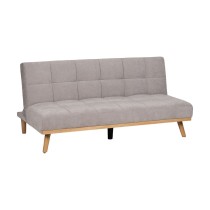 Canapé Convertible Gris Naturel 178 x 94 x 86 cm