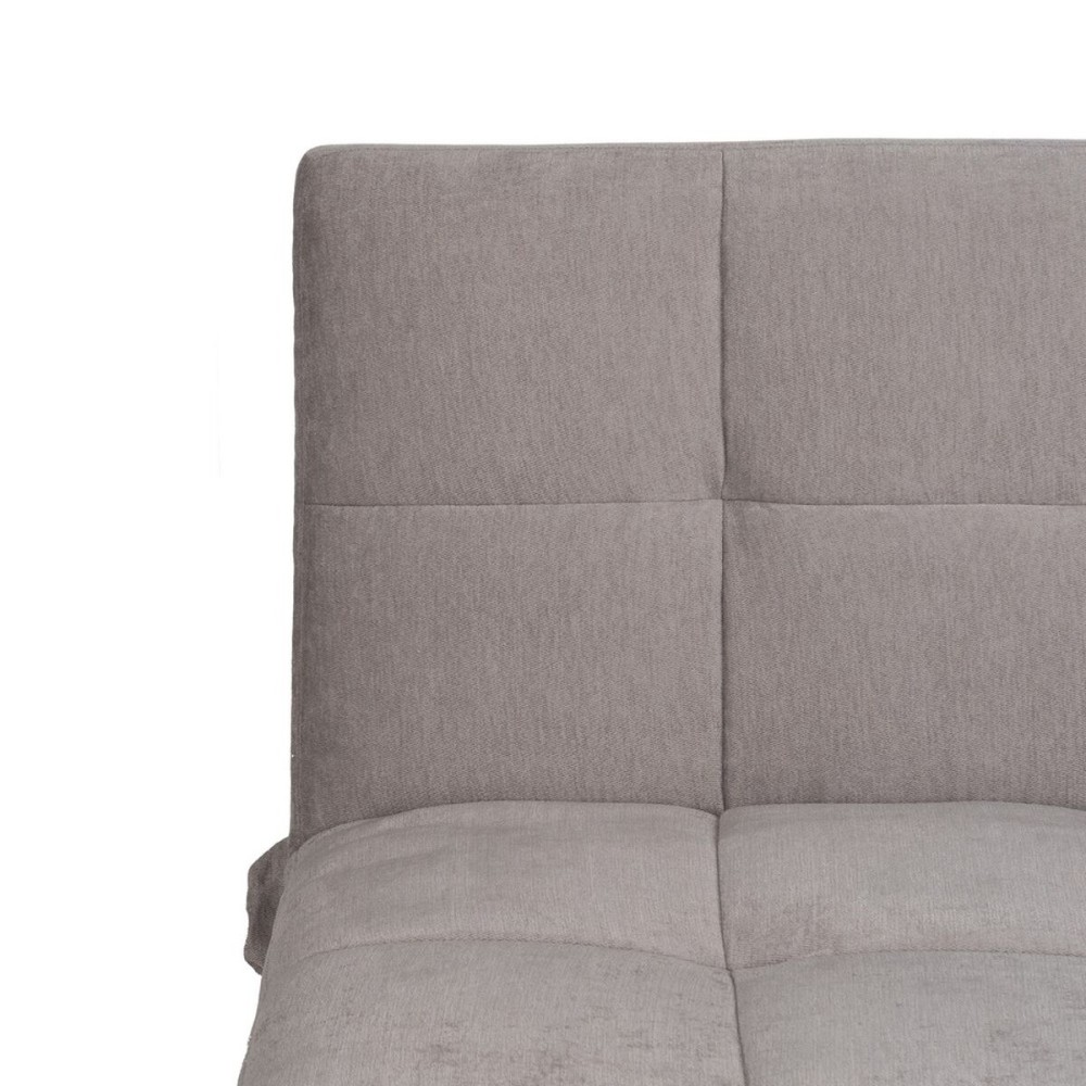 Canapé Convertible Gris Naturel 178 x 94 x 86 cm