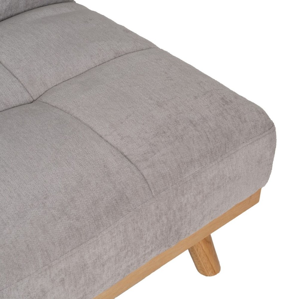 Sofabed Grey Natural 178 x 94 x 86 cm